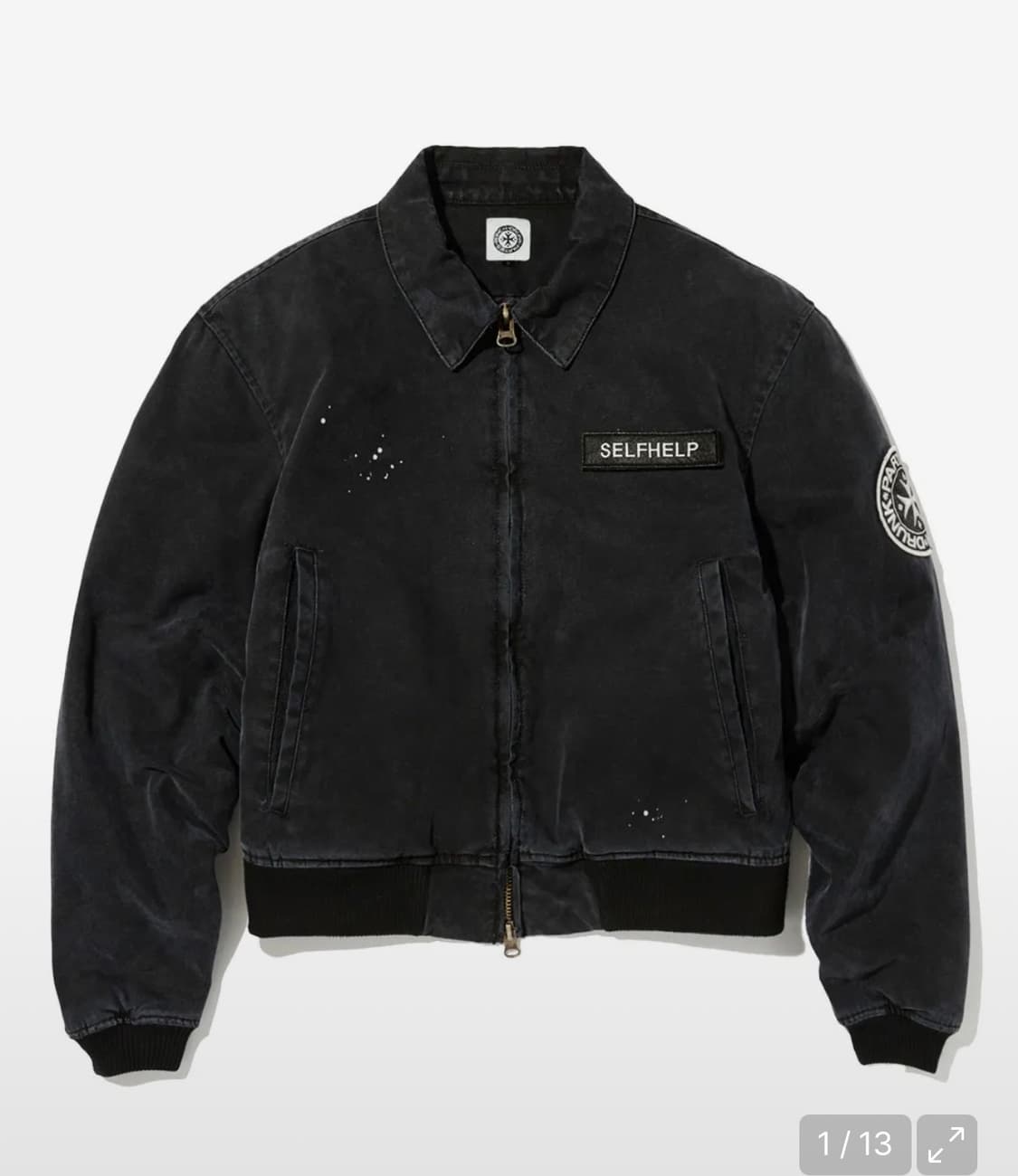 펀치드렁크파티 PCDP Washed Painted Work Jacket 상품이미지1