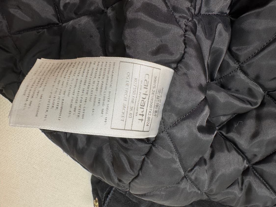 [XL] 칼하트 WIP 오가닉 디어본 캔버스 OG 디트로이트 자켓 상품이미지4