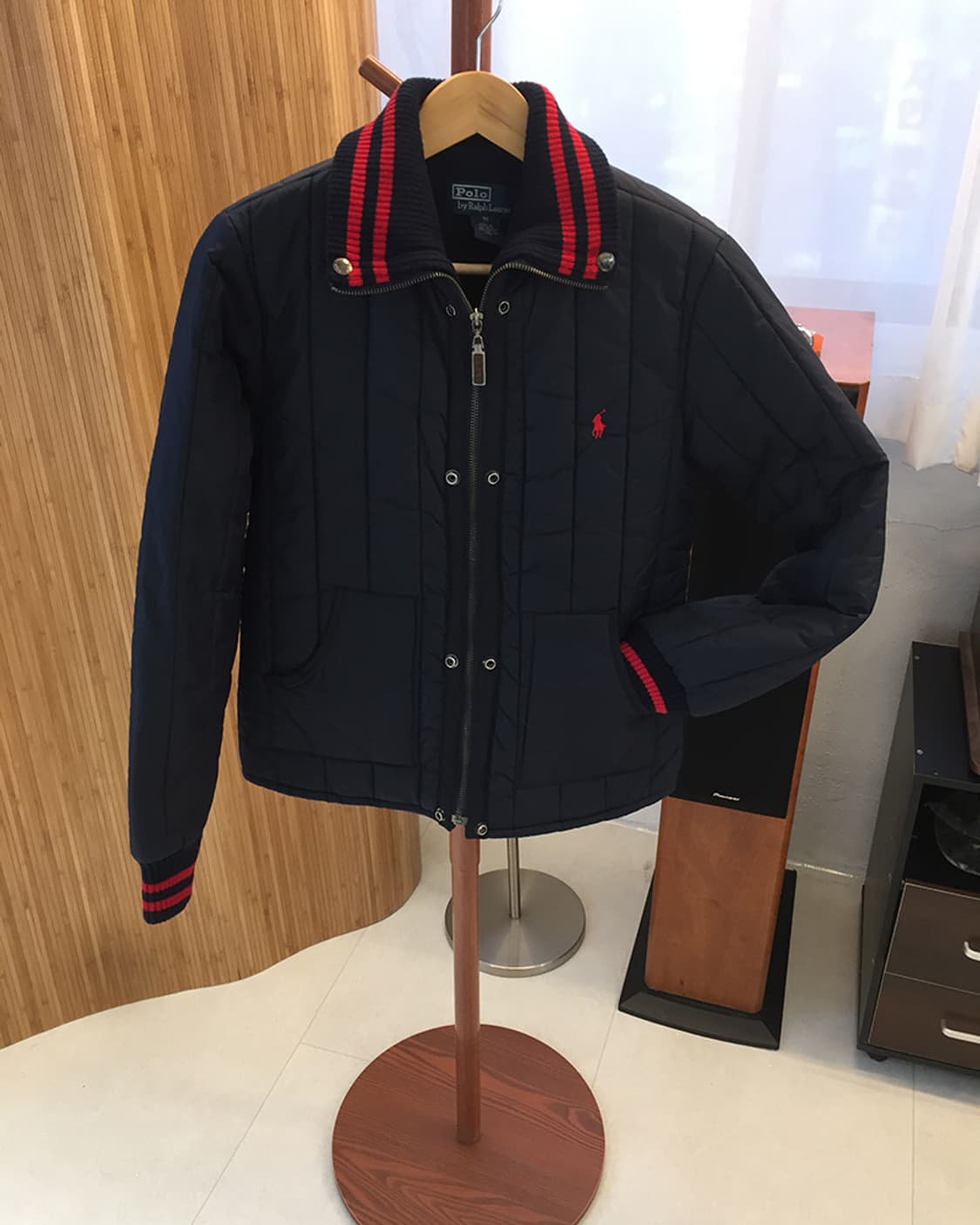 (WOMAN) 폴로랄프로렌 퀄팅패딩점퍼 M  상품이미지1