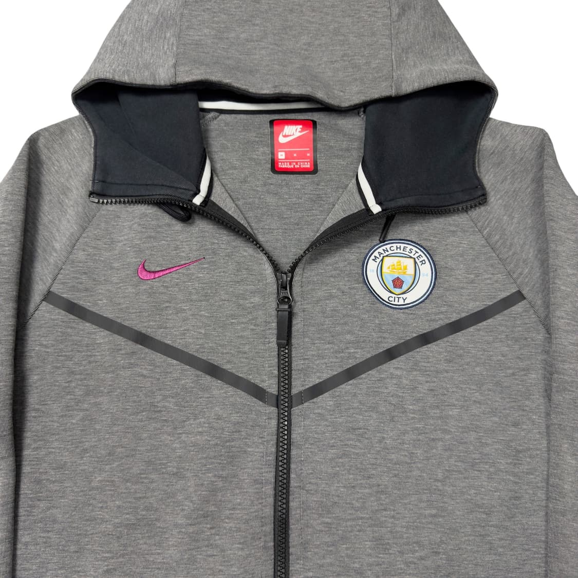 (M) 나이키 테크팩 맨체스터 시티 후드집업 그레이 상품이미지2