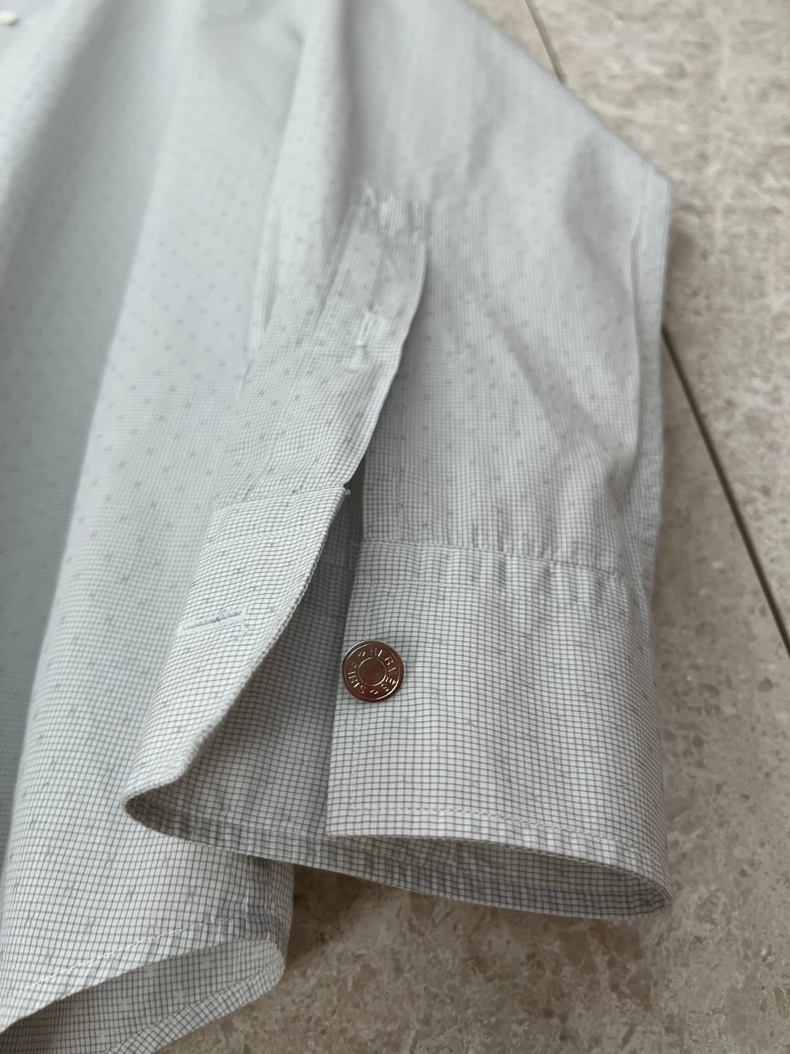 에르메스 남성 셔츠 15 1/2 (39) 95사이즈 정품 상품이미지2