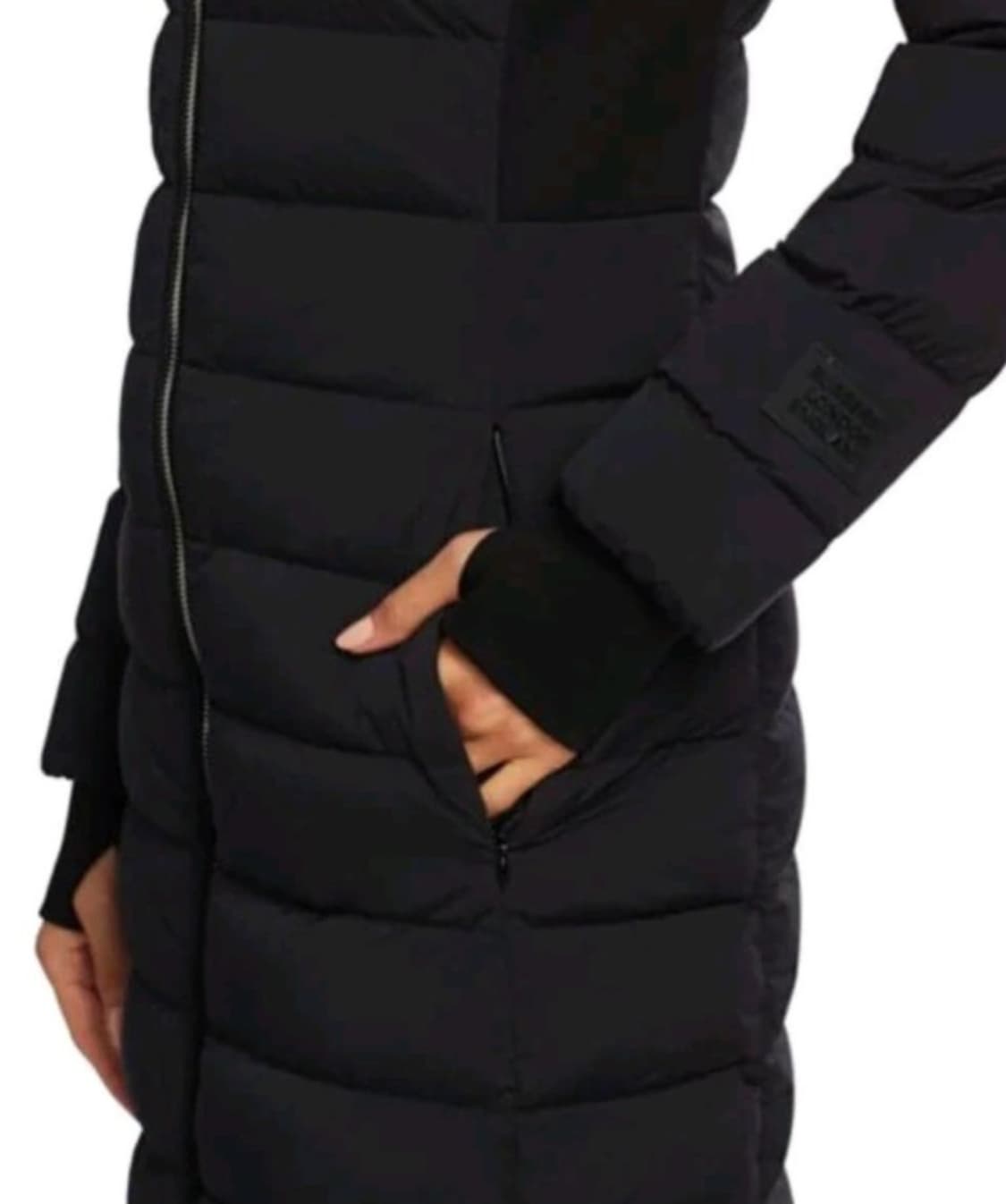 버버리  뉴브릿지 후드  회색기러기 구스다운 패딩  55 미사용 상품이미지5