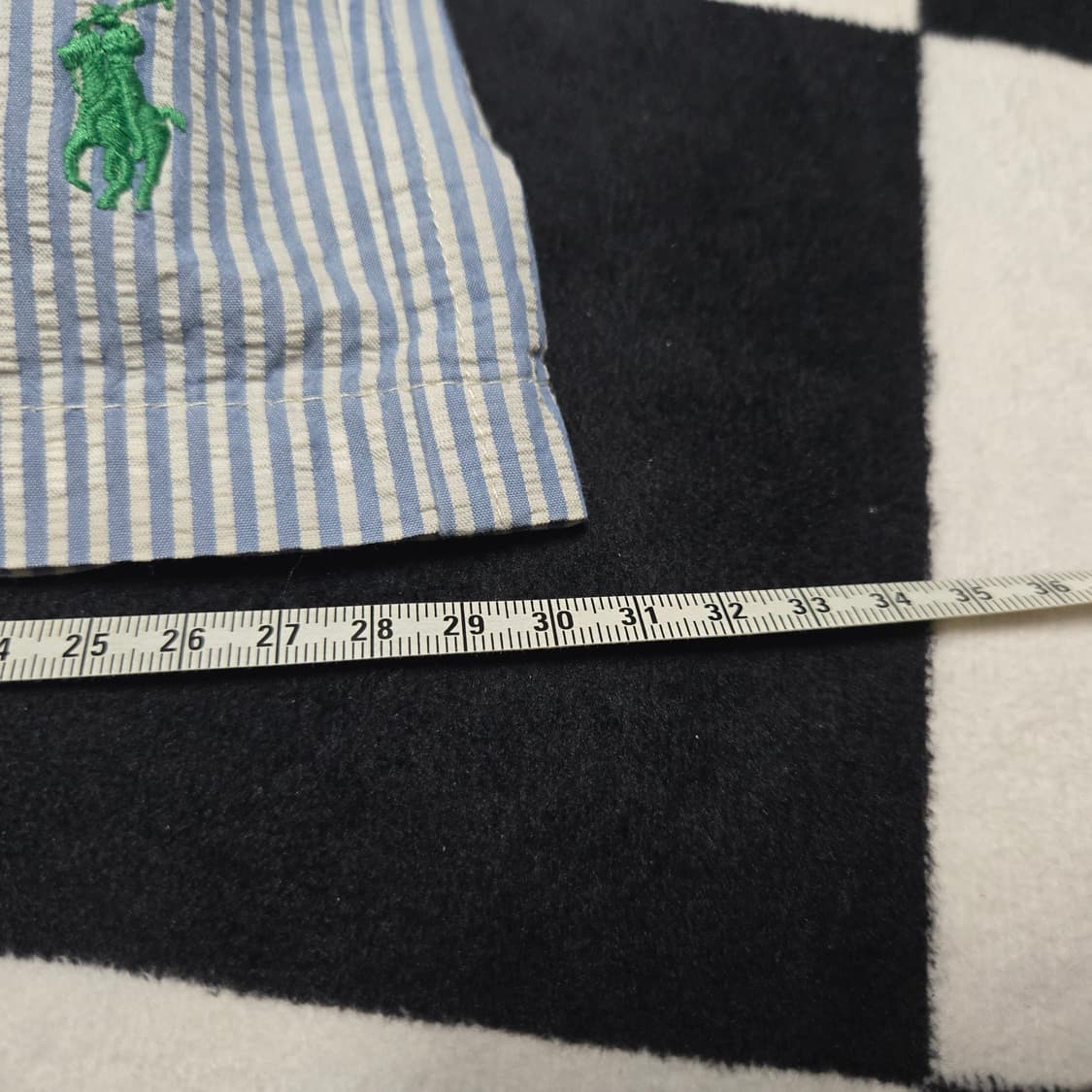 S 폴로랄프로렌 시어서커 스트라이프 스윔팬츠 블루 상품이미지9