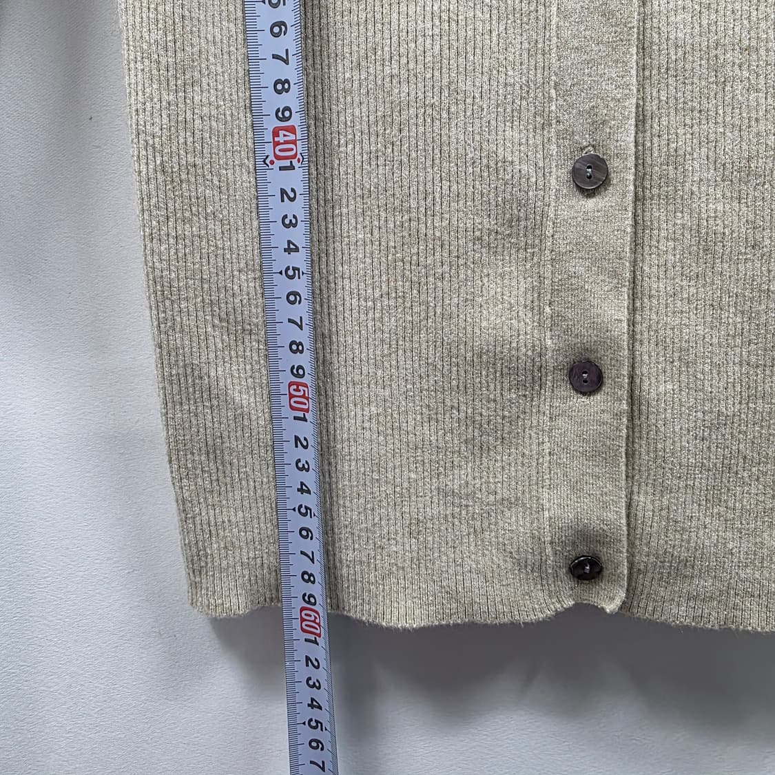 0799[MAGJAY] 퍼프소매 골지 가디건 FREE 데일리 상품이미지4