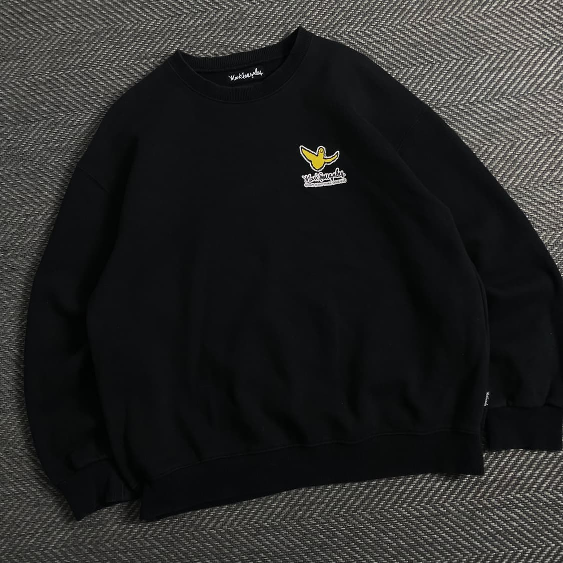 마크 곤잘레스 박시핏 블랙 맨투맨y 3917 상품이미지1