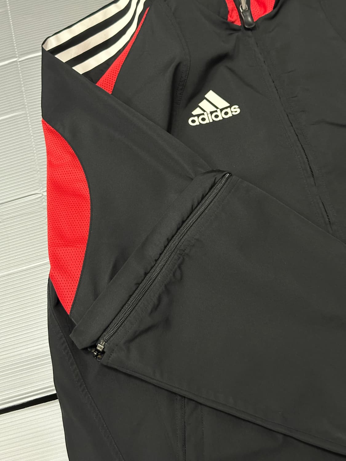 아디다스 컨버터블 웜업 바람막이 블랙 95 상품이미지4