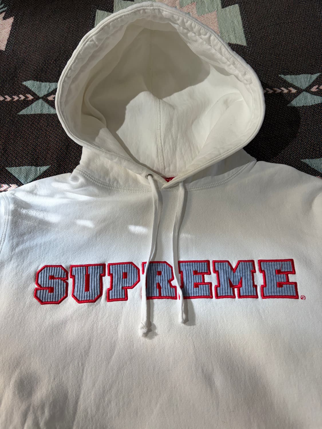 (L) 18ss Supreme collegiate hoodie 상품이미지3