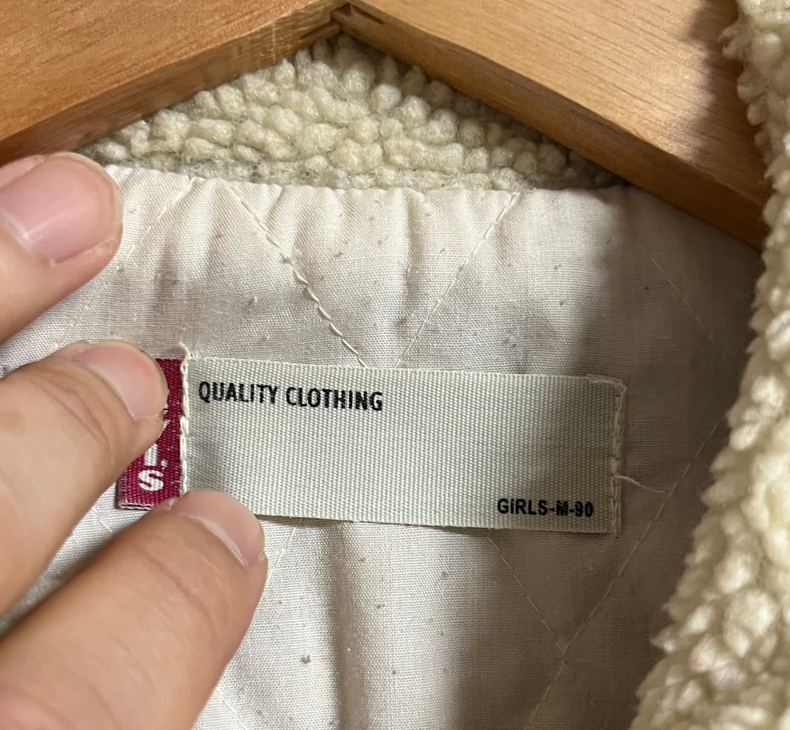 리바이스 퀄링 쉐르파 크롭 데님 청자켓 90 상품이미지5