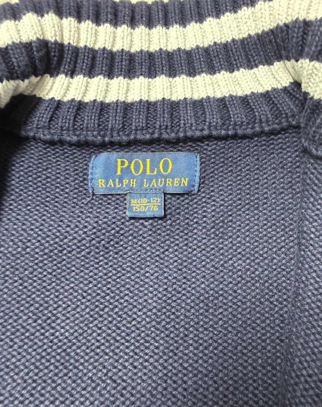 폴로 빅포니 니트 집업 m 상품이미지3