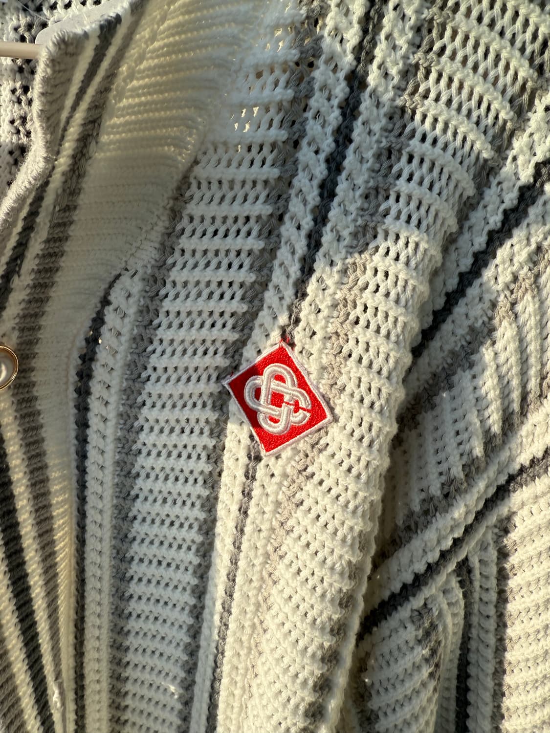 Casablanca Crochet Long Sleeve Shirt 상품이미지3