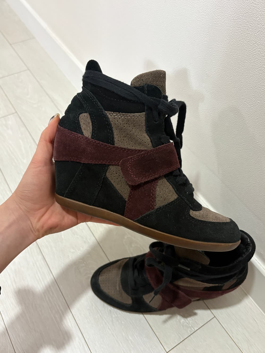 ASH 보위 mix 37 웨지힐 스니커즈 상품이미지2