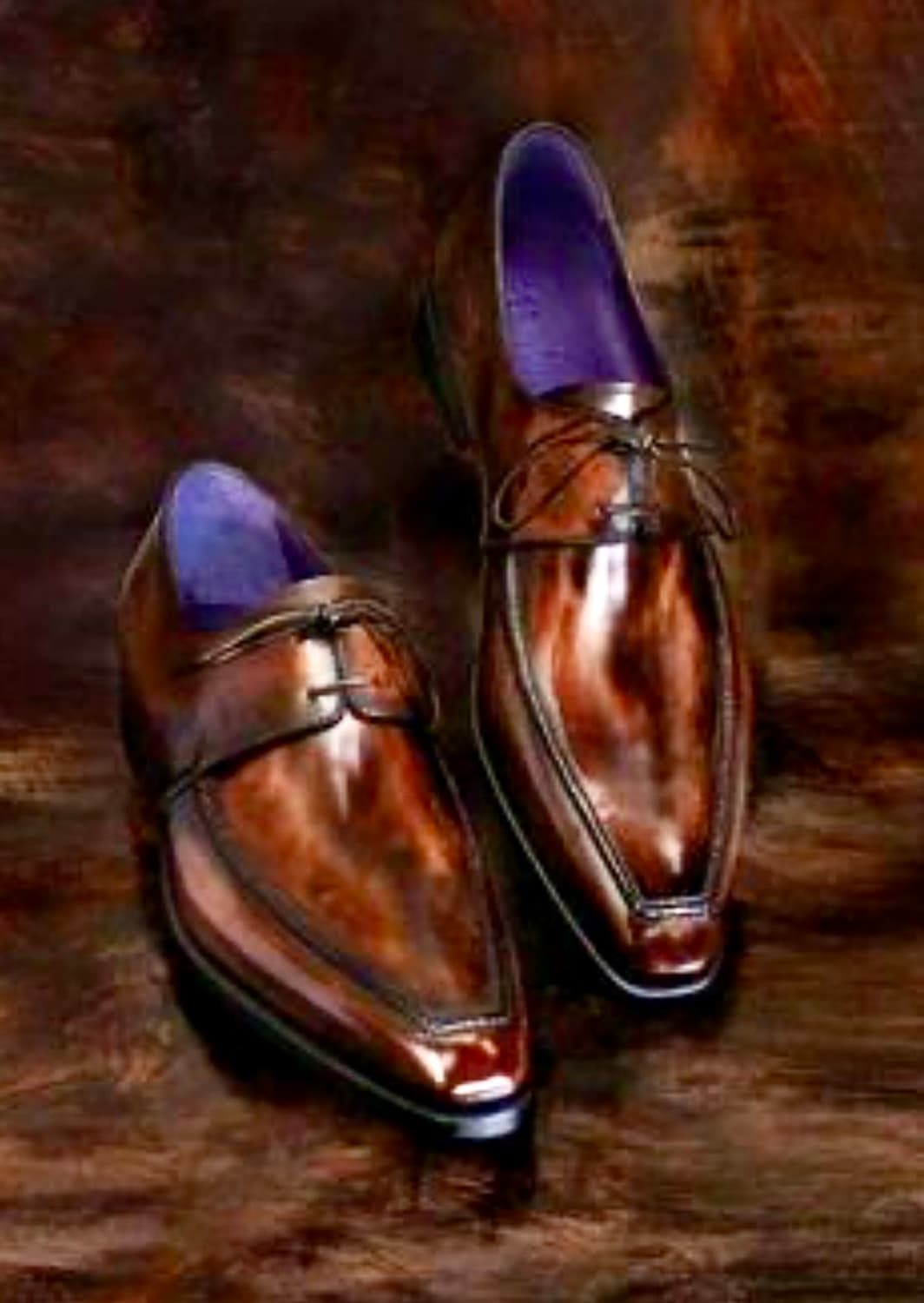 벨루티 카프스킨 브라운 레더 슈즈 8.5 구두 상품이미지8