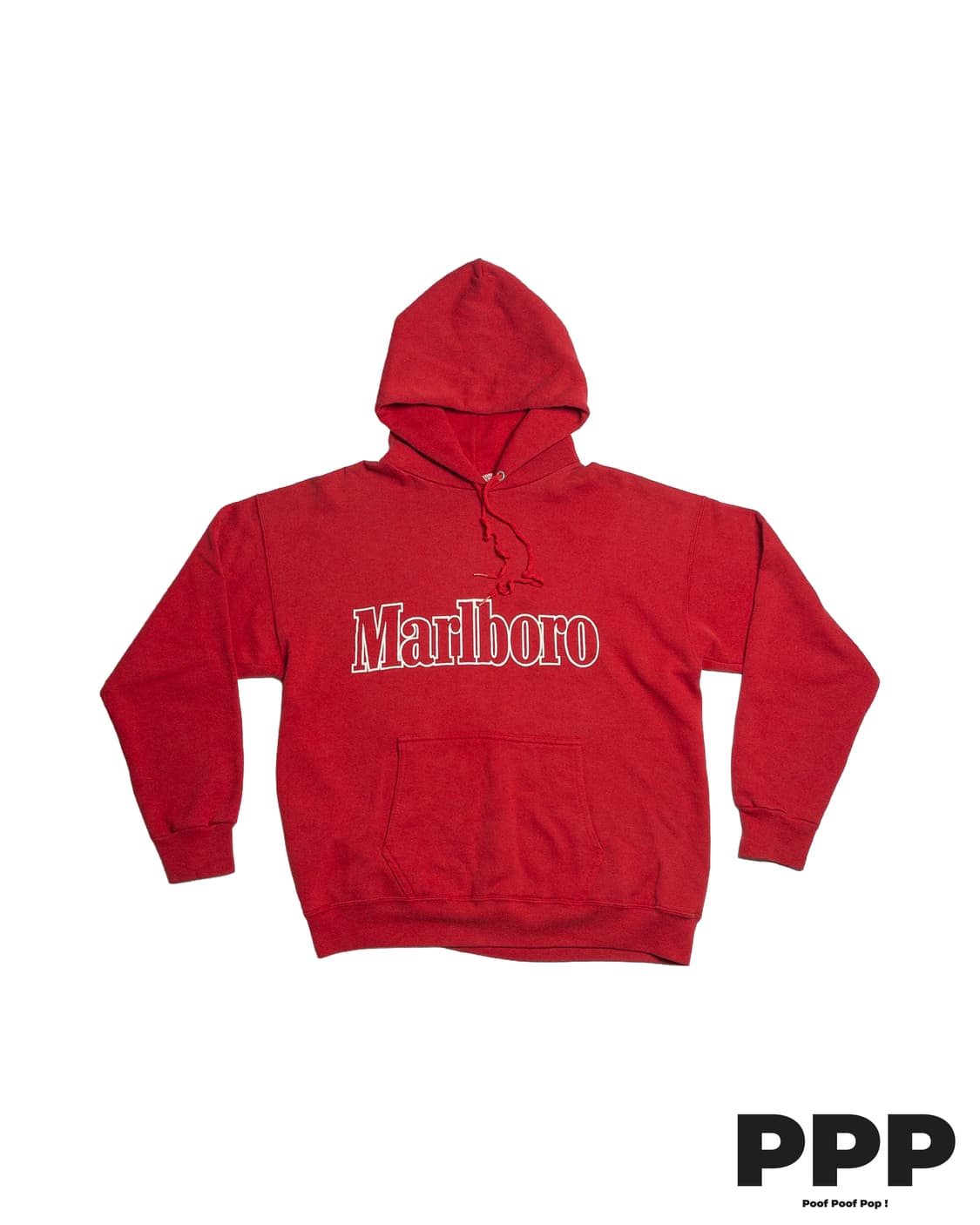 90's Marlboro 빈티지 말보로 후드 레드 상품이미지1