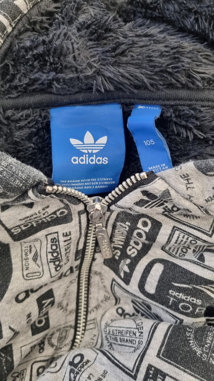 아디다스 스트릿 그레이 풀집업 105 (XL) 상품이미지3
