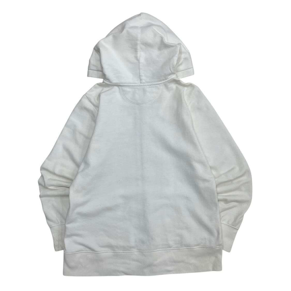 갭 센터로고 화이트 후드집업 L 상품이미지3