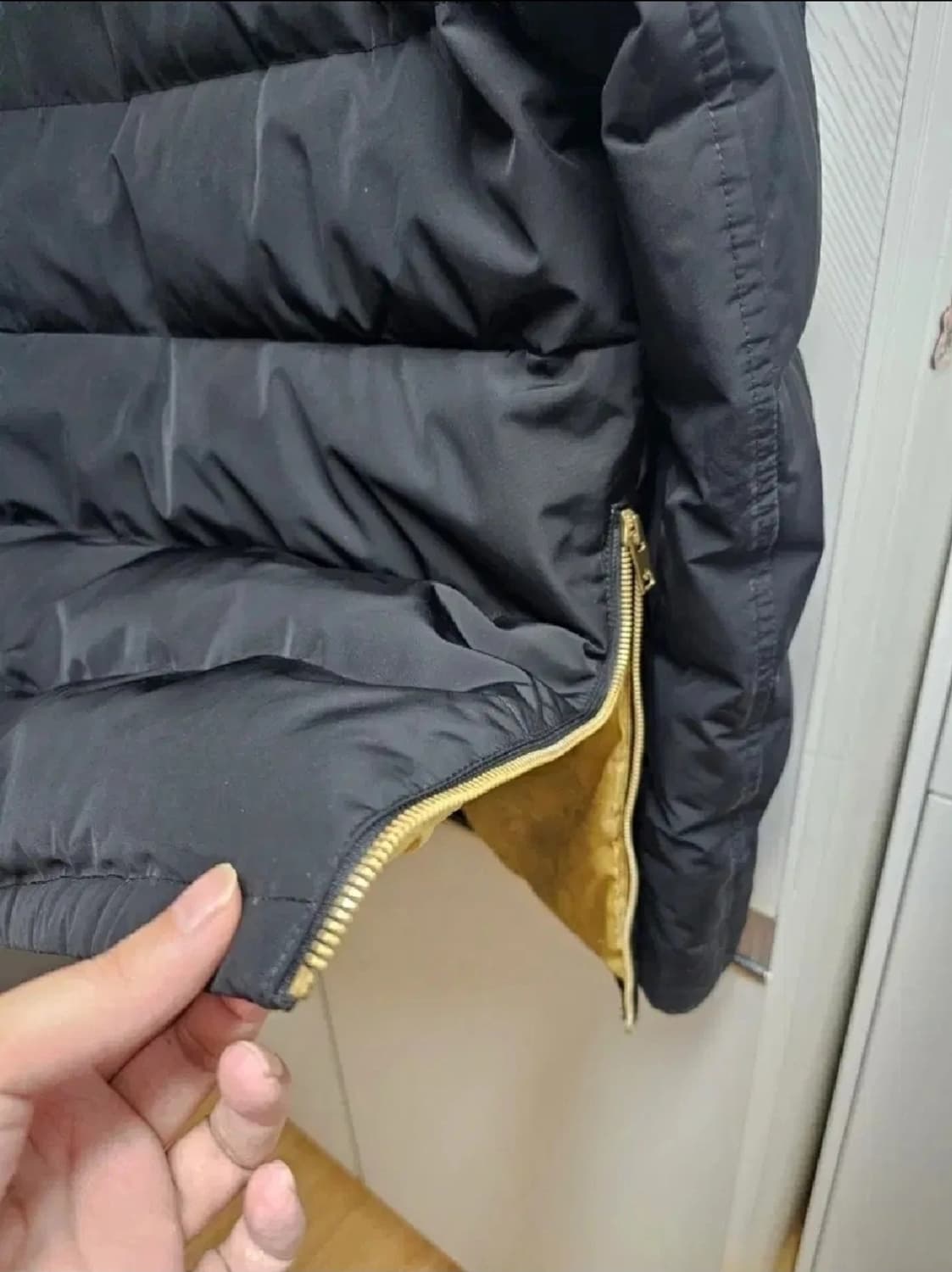 무스너클 노먼드 금장패딩(S/95~100/드라이완료) 상품이미지6