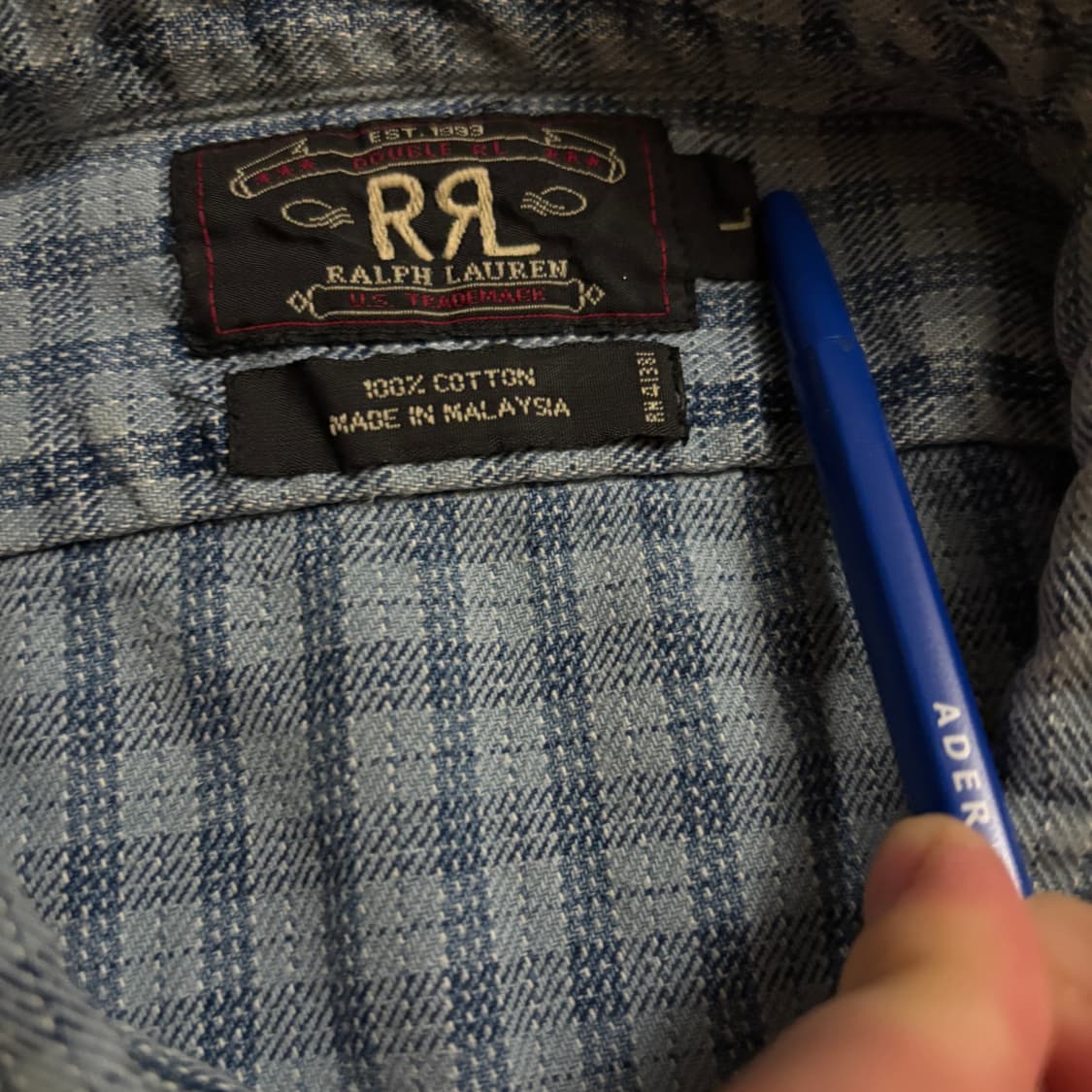 RRL Denim Shirt Jacket 상품이미지2