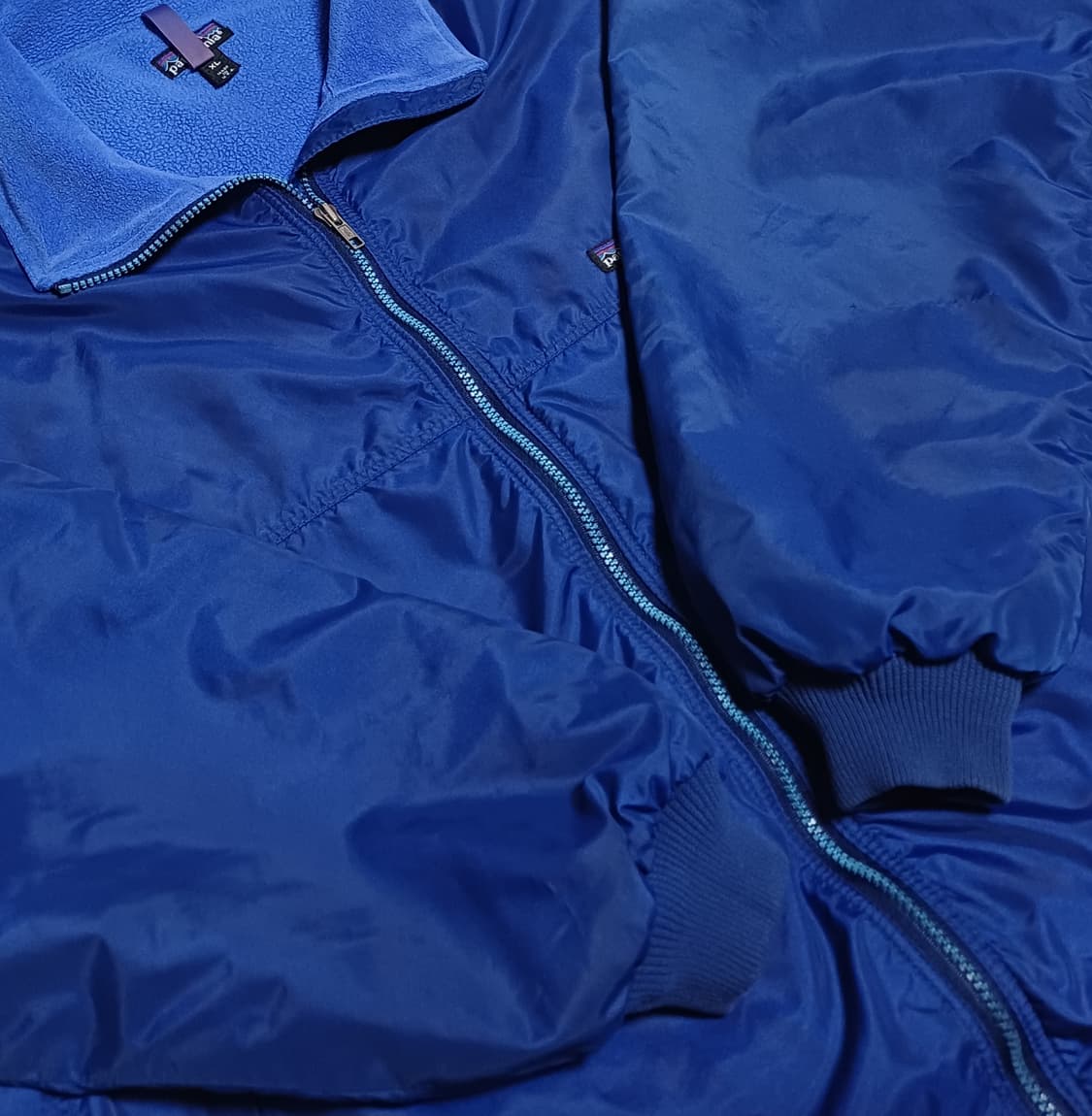 🇺🇸 [XL] 파타고니아 쉘드 신칠라 봄버 자켓 - 딥 블루 상품이미지7