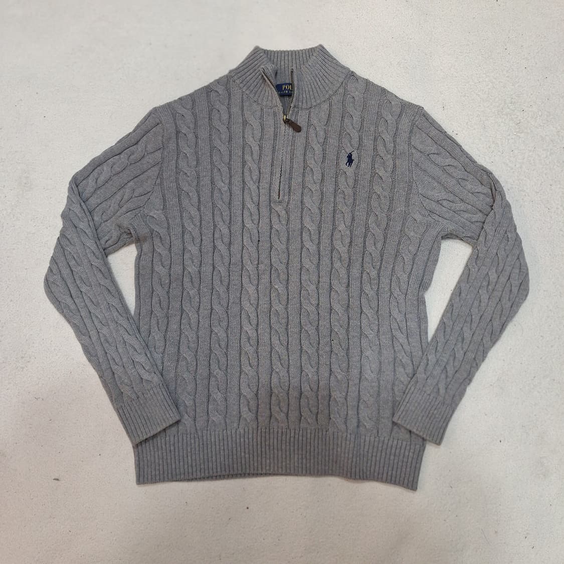 폴로랄프로렌  반집업니트L 상품이미지1