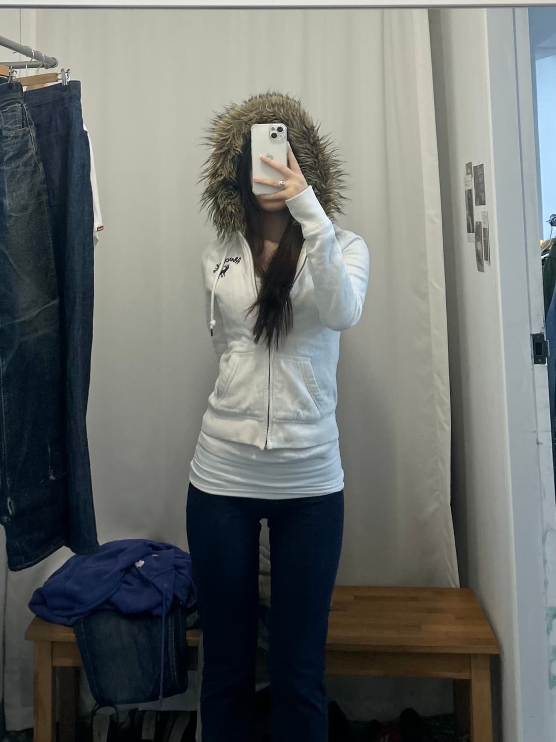 아베크롬비 울프죠 후드집업 상품이미지4