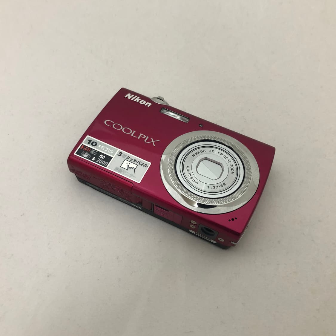 (미품) 니콘 쿨픽스 Coolpix S230 빈티지 디카 카메라  상품이미지3