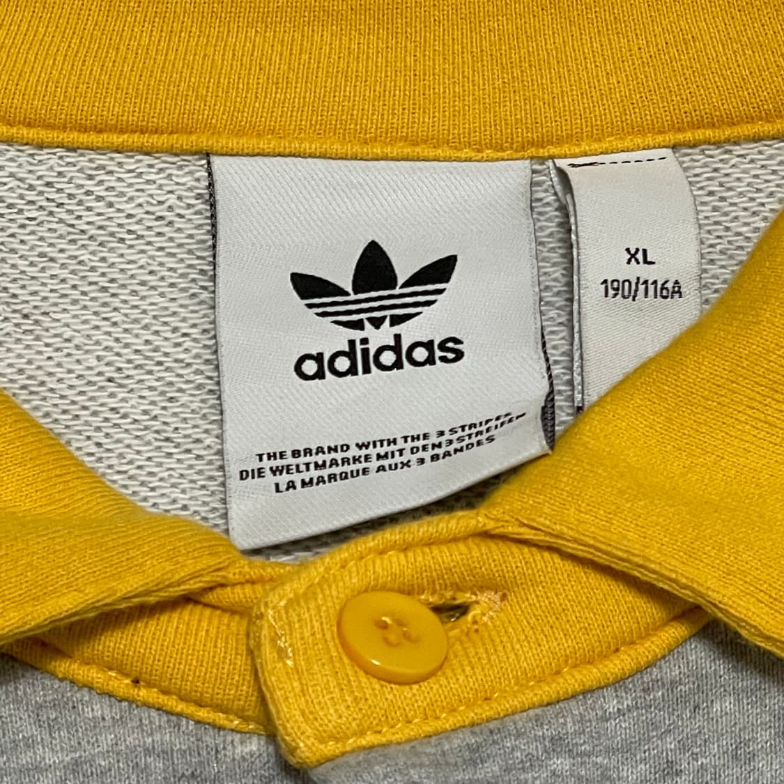 [XL] 아디다스 컬러블록 카라넥 맨투맨 티셔츠 상품이미지2