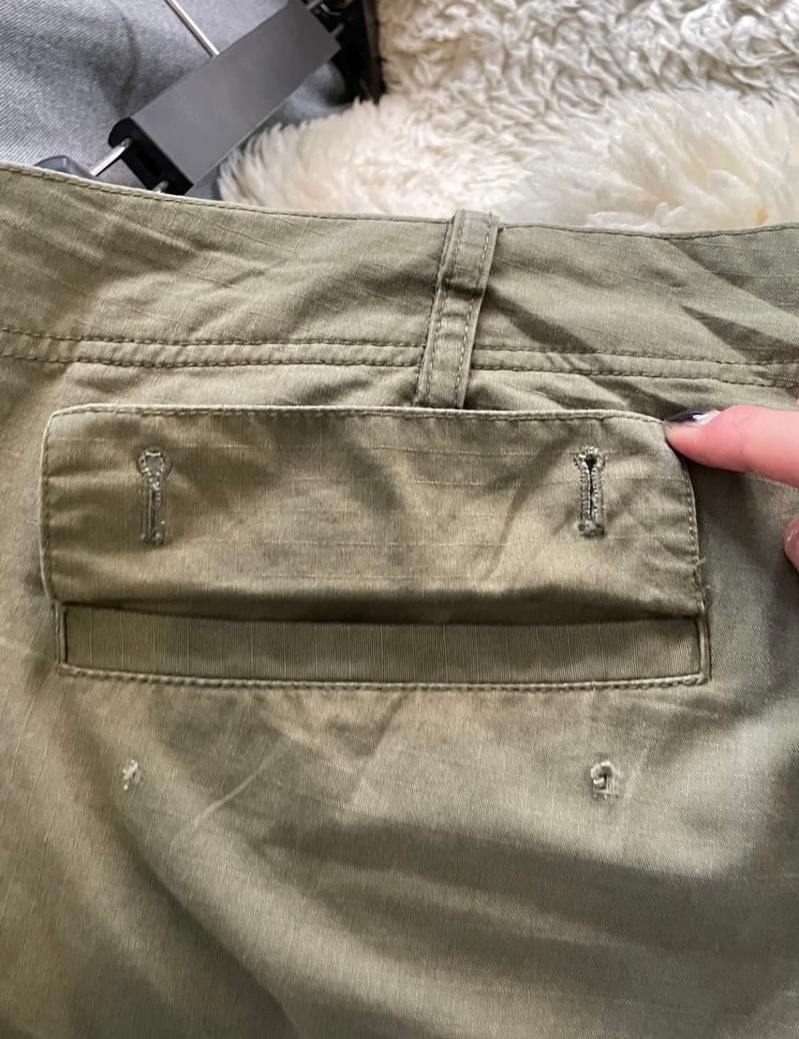 베이프 18ss 립스탑 카고 쇼츠 상품이미지10