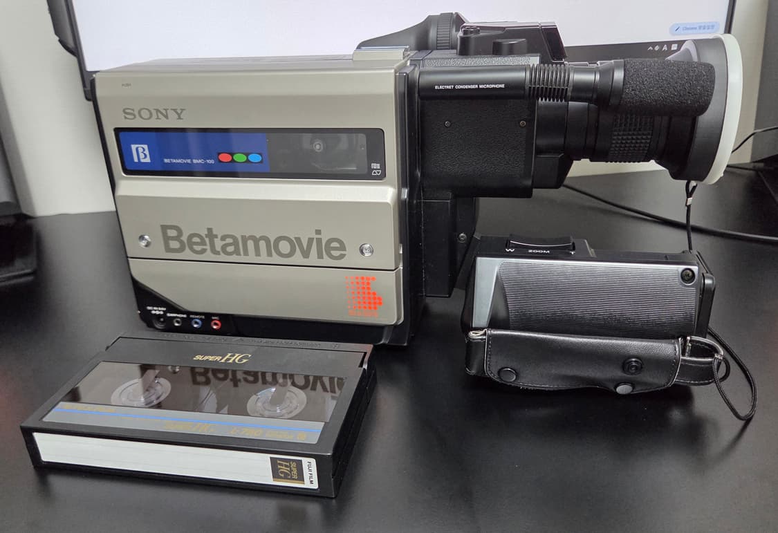 소니 베타맥스 비디오 카메라 캠코더 (BMC-100) 상품이미지1