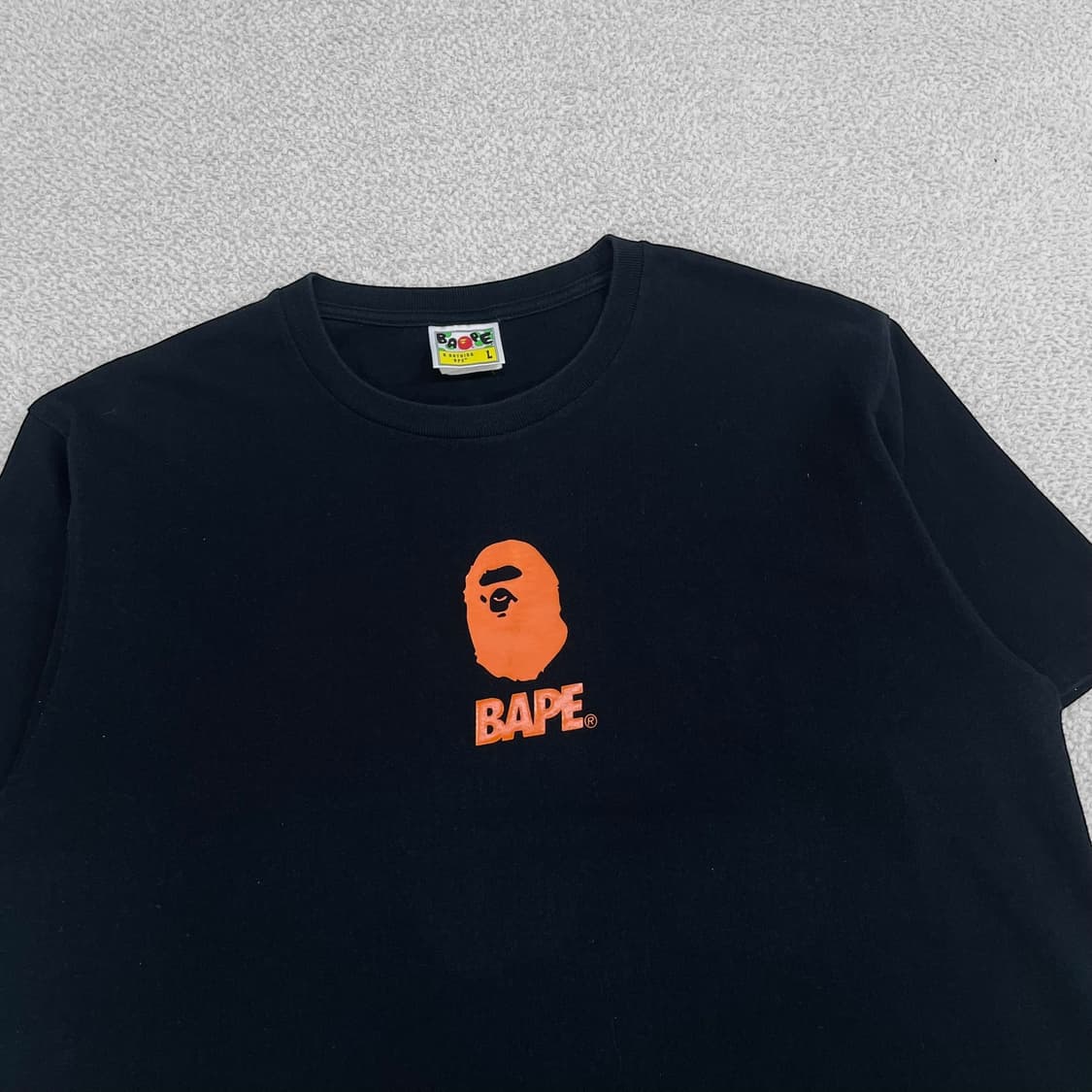 베이프 Bape 솔저 반팔 티셔츠 블랙 상품이미지3