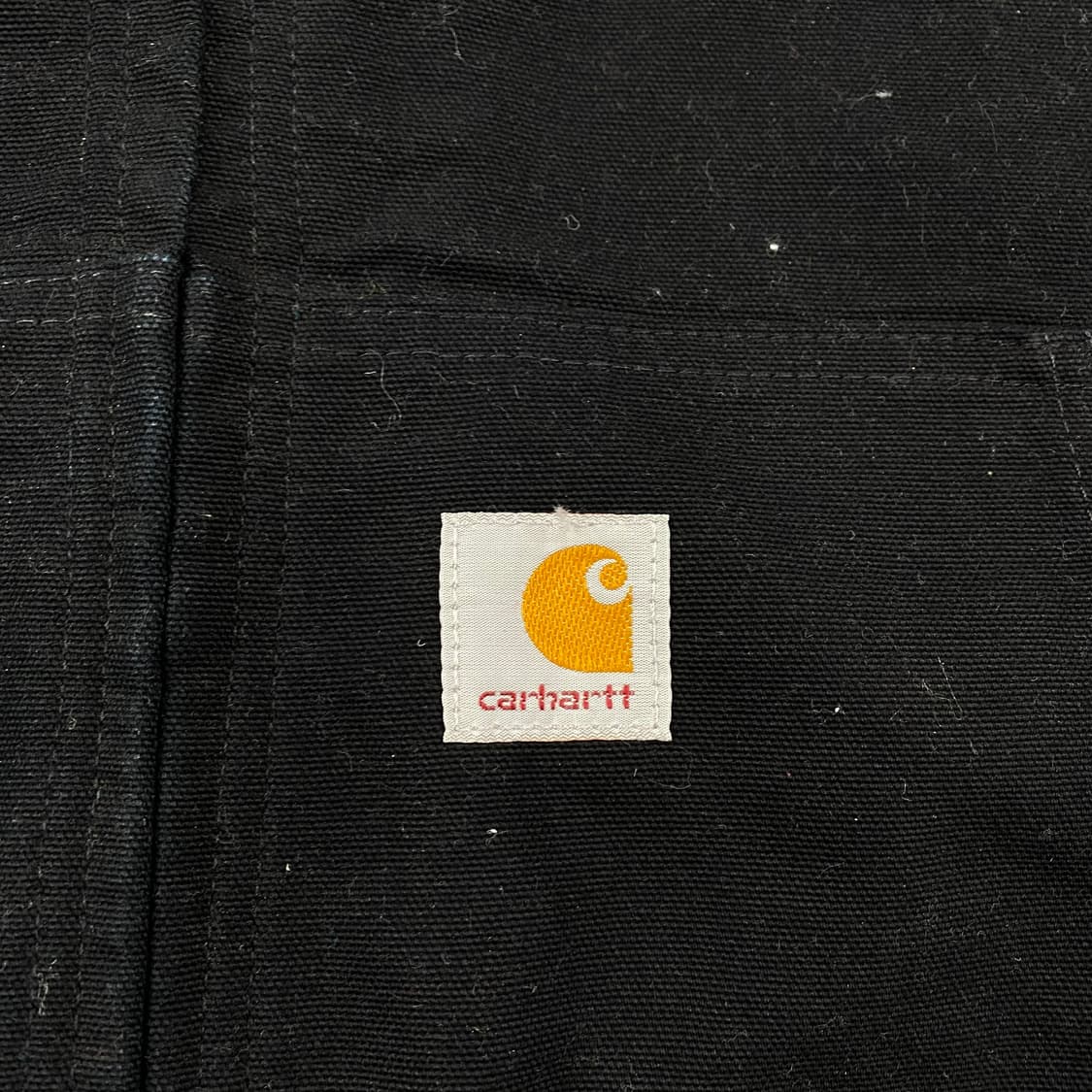 칼하트 USA OG J131 샌드스톤 블랙 덕 엑티브 워크 자켓 (105 상품이미지2