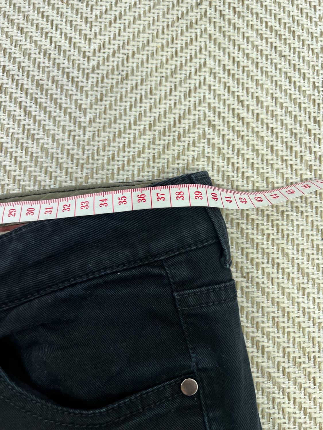 정품) 스텔라맥카트니 여성 바이커진 청바지 28 상품이미지9