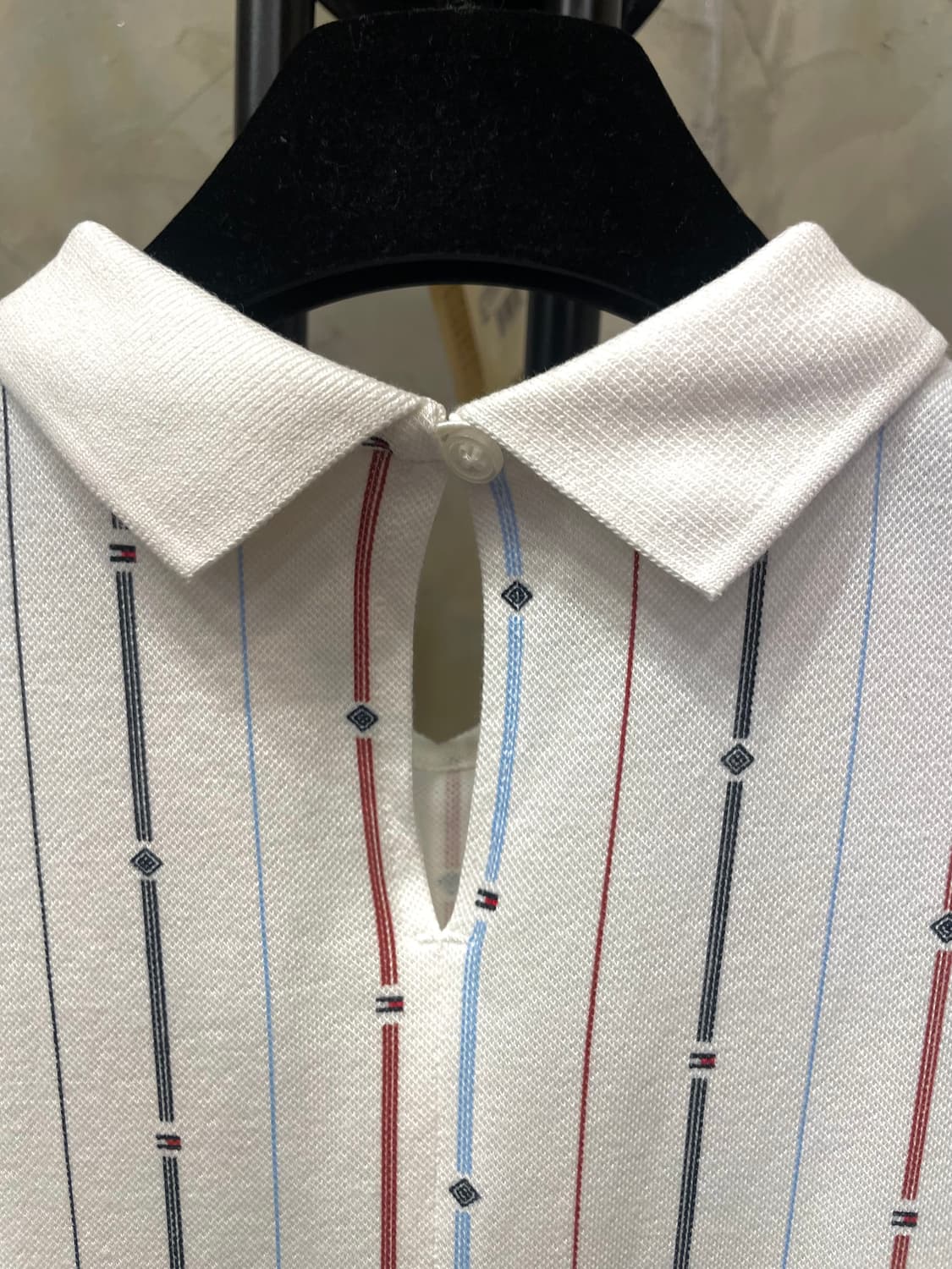 타미힐피거 피케 플레어 플리츠 벨티드 롱드레스 55 상품이미지7