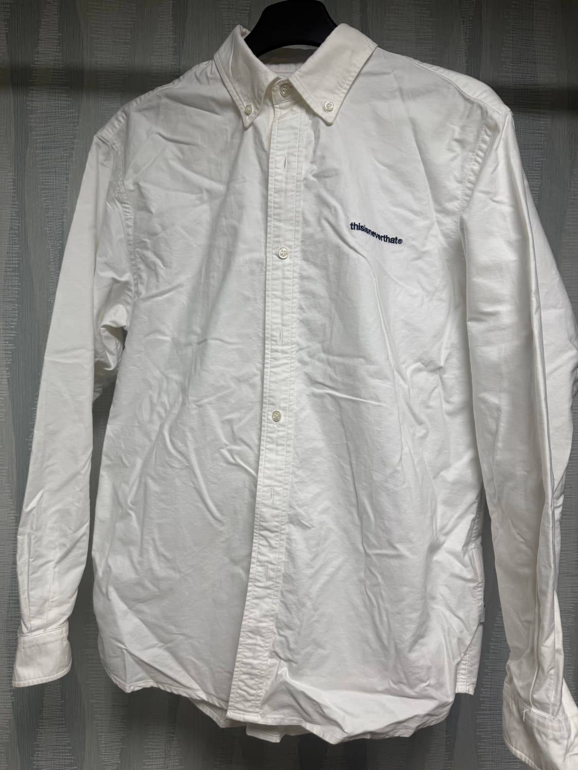 디네댓 셔츠(L, 흰) 판매 상품이미지2