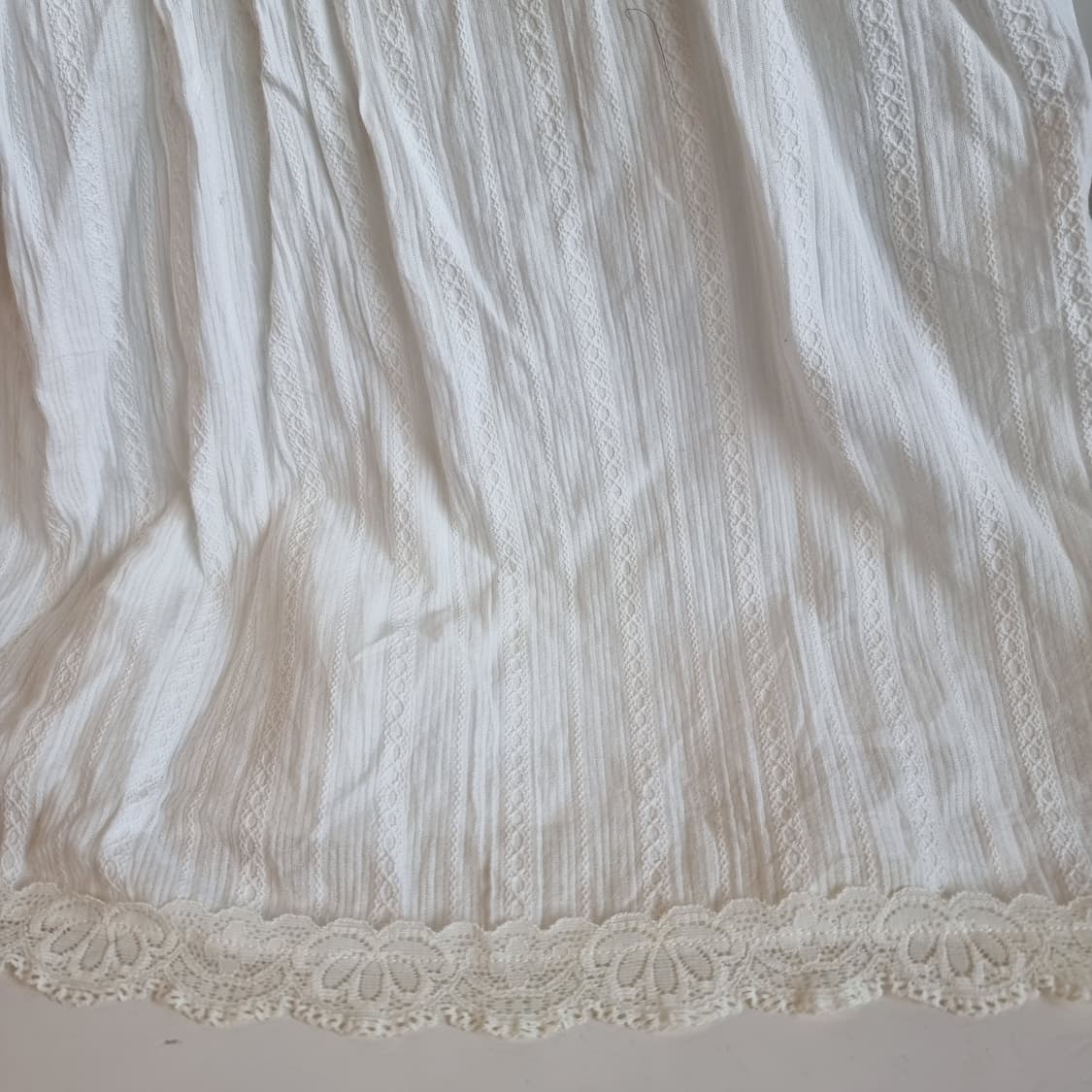 화이트 레이스 캐미솔 원피스 상품이미지2