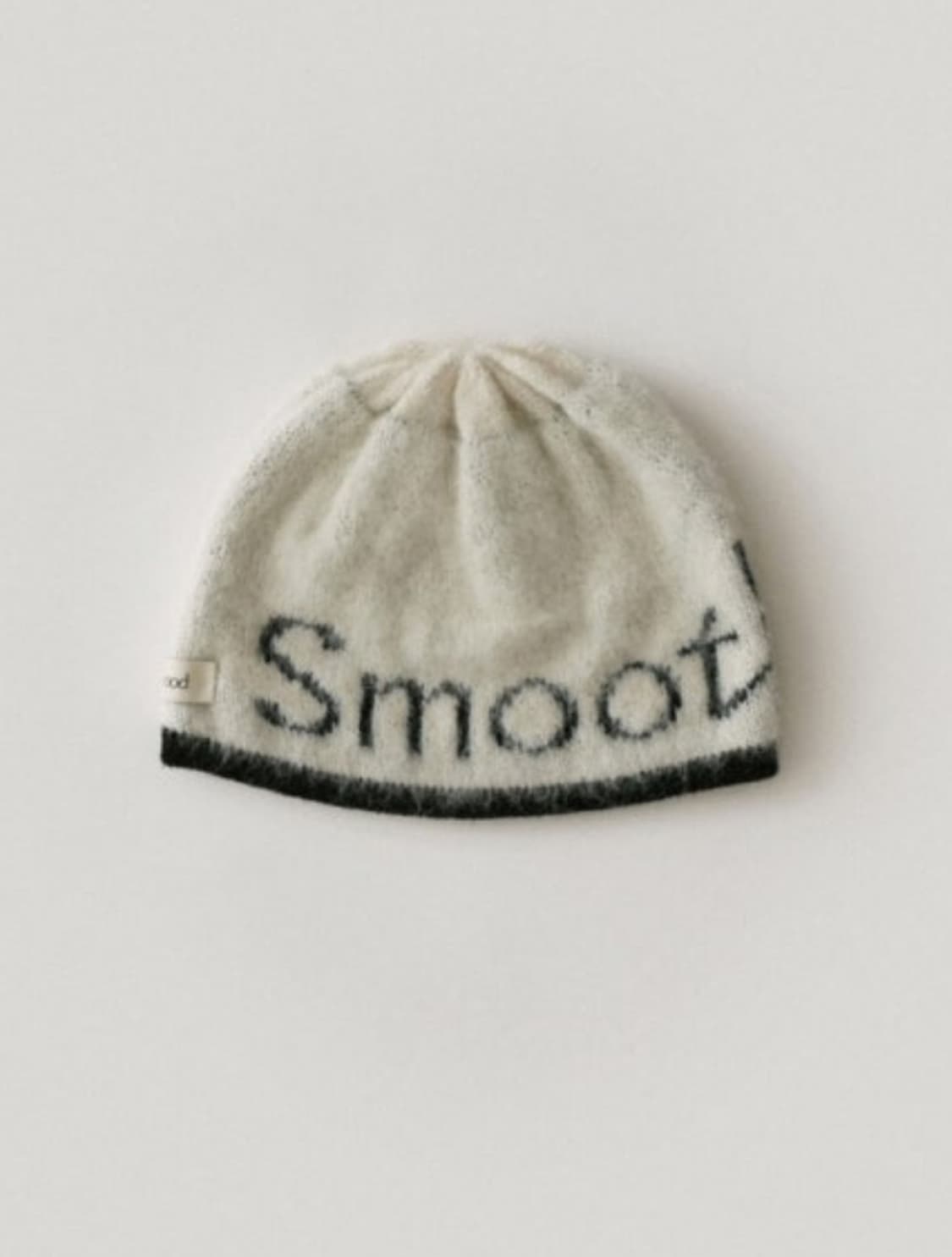 스무드무드 루미 로고 비니 크림 상품이미지1