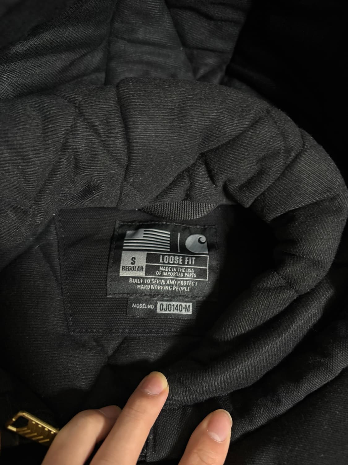 칼하트 엑티브 자켓 OJ0140 상품이미지2