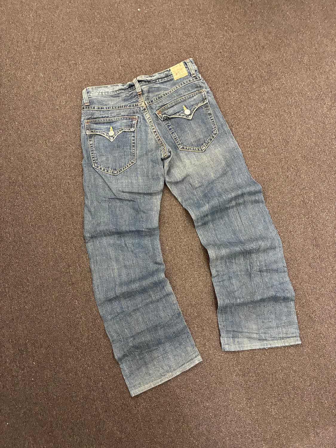 32)Japanese vintage 포켓 디테일 스트레이트핏 데님팬츠 상품이미지6