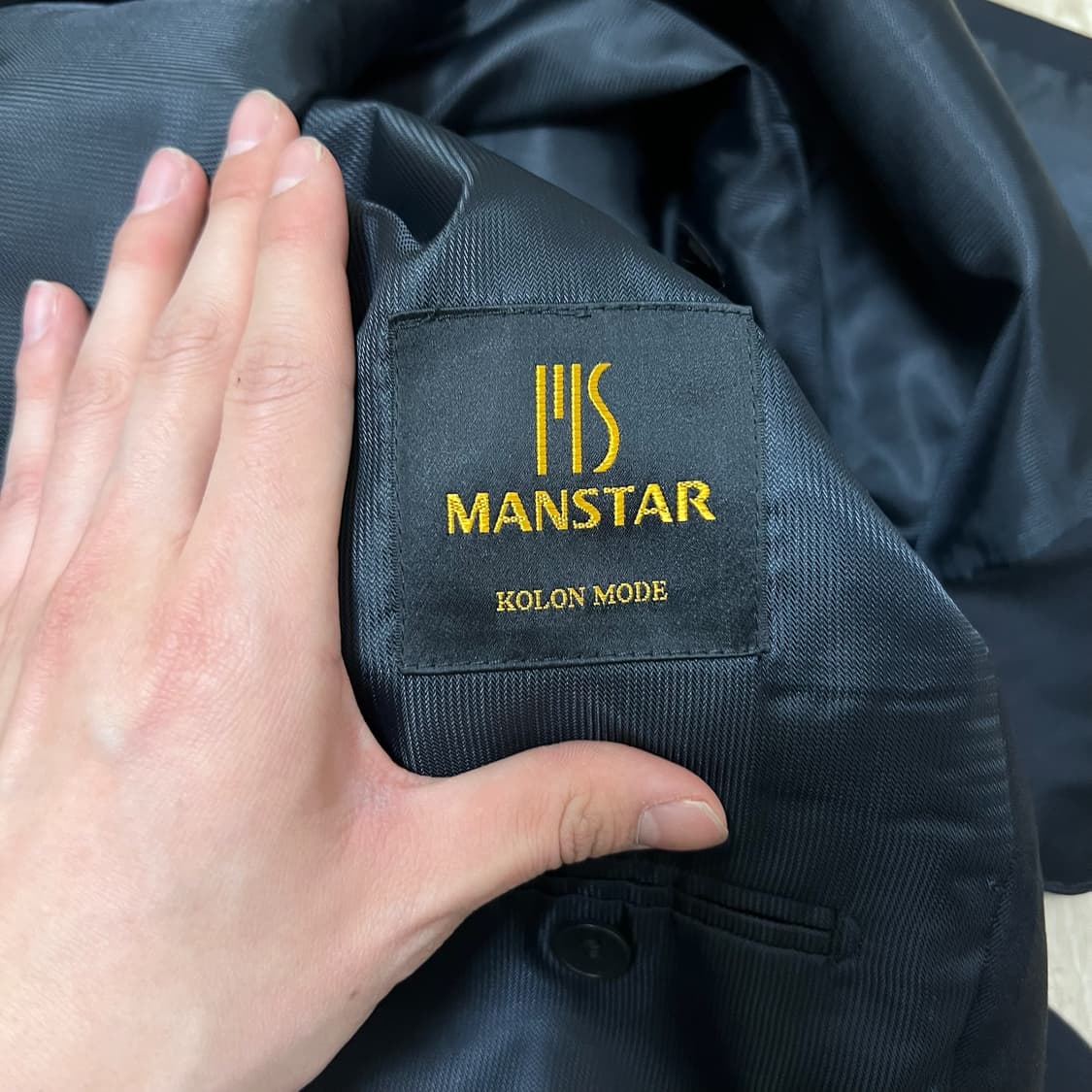 맨스타 남성 싱글 정장 자켓 L/100  상품이미지5