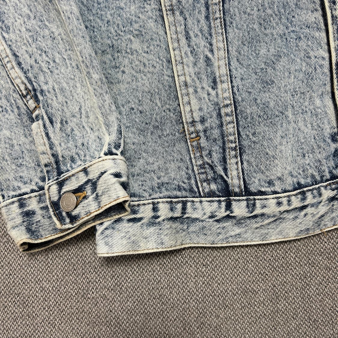 빅존 빈티지 아이스 워싱 데님자켓(LL) 상품이미지2
