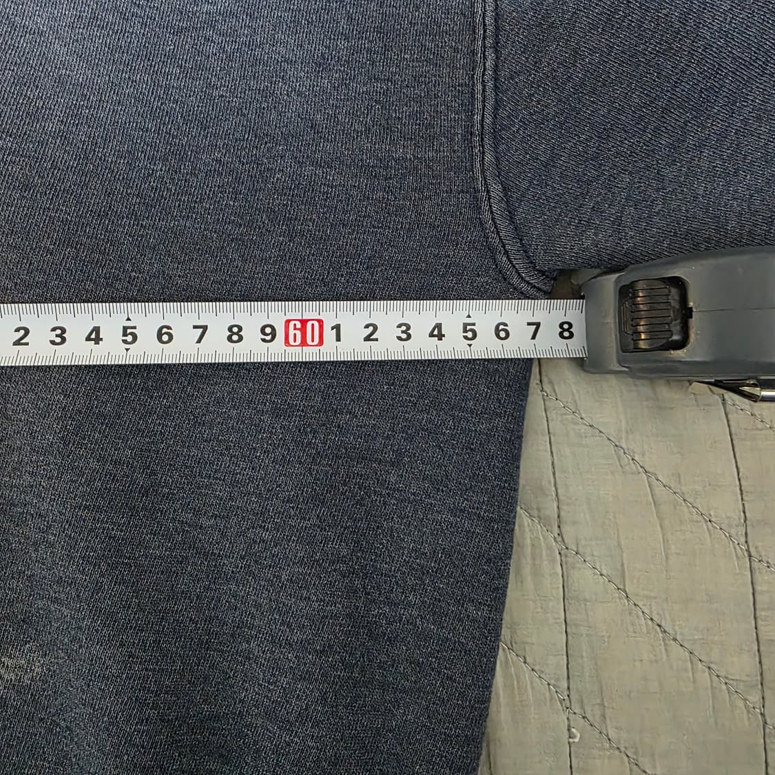 [XXL] 90s 빈티지 러셀 애슬레틱 트래쉬드 스웻 맨투맨 다크 그레이 상품이미지9