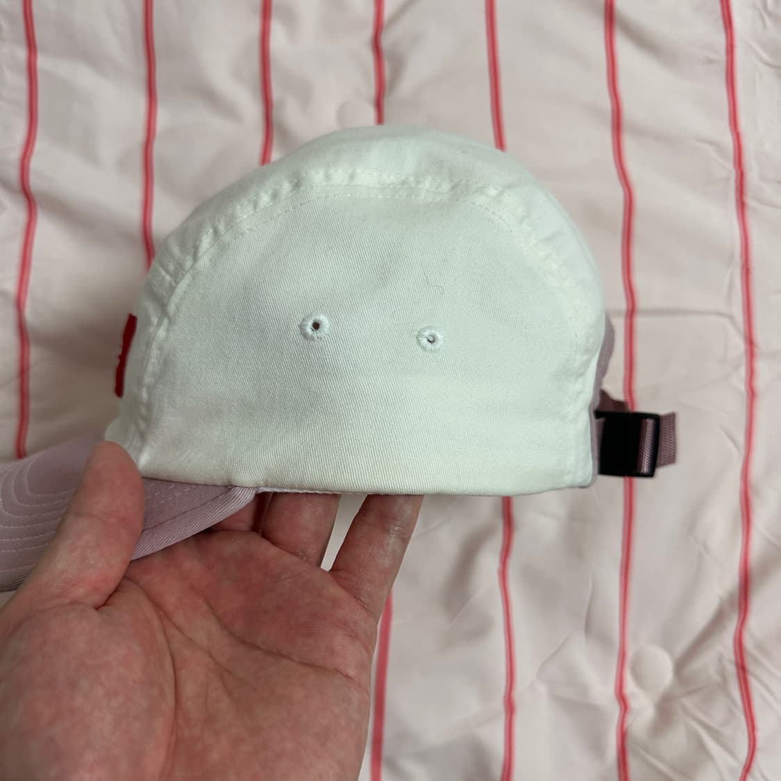 슈프림 투톤 트윌 캠프캡 화이트_22ss 상품이미지4