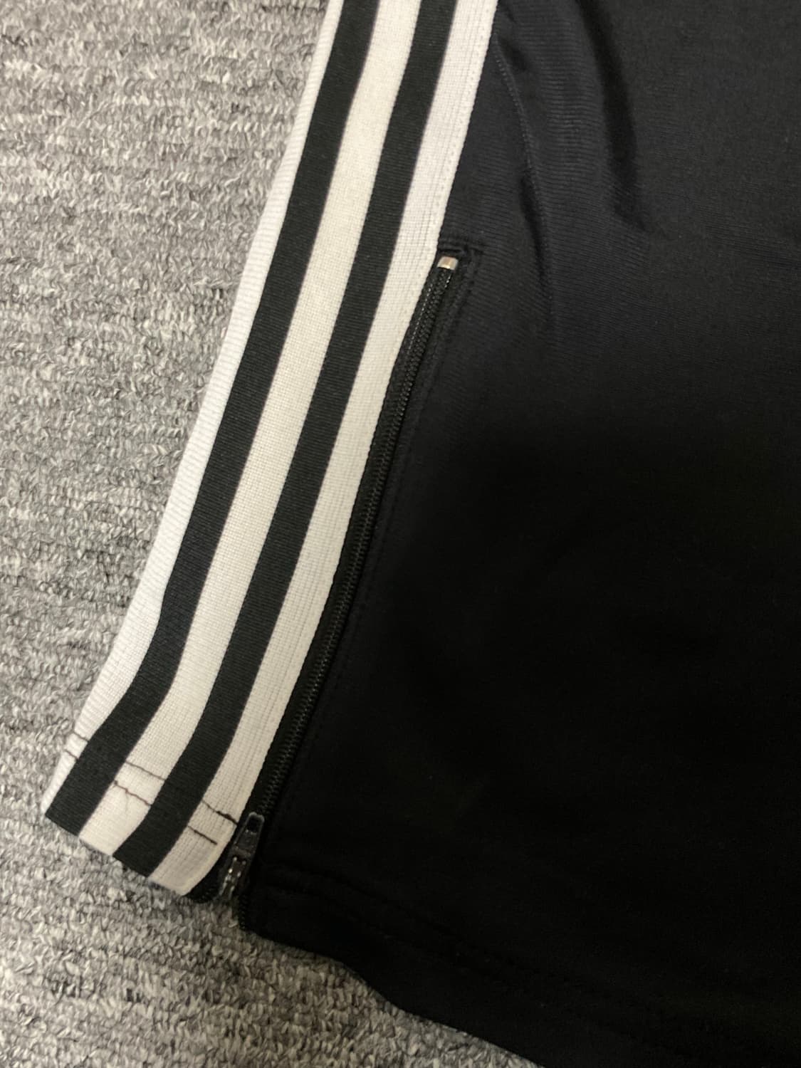 아디다스 삼선 트레이닝 팬츠 블랙 105 상품이미지6