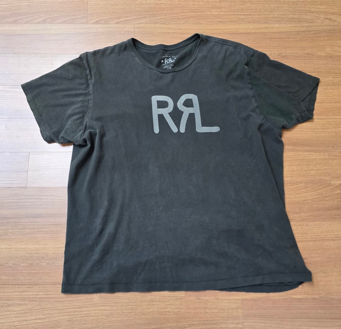 (XL) 더블알엘 rrl 로고 반팔 티셔츠  상품이미지1