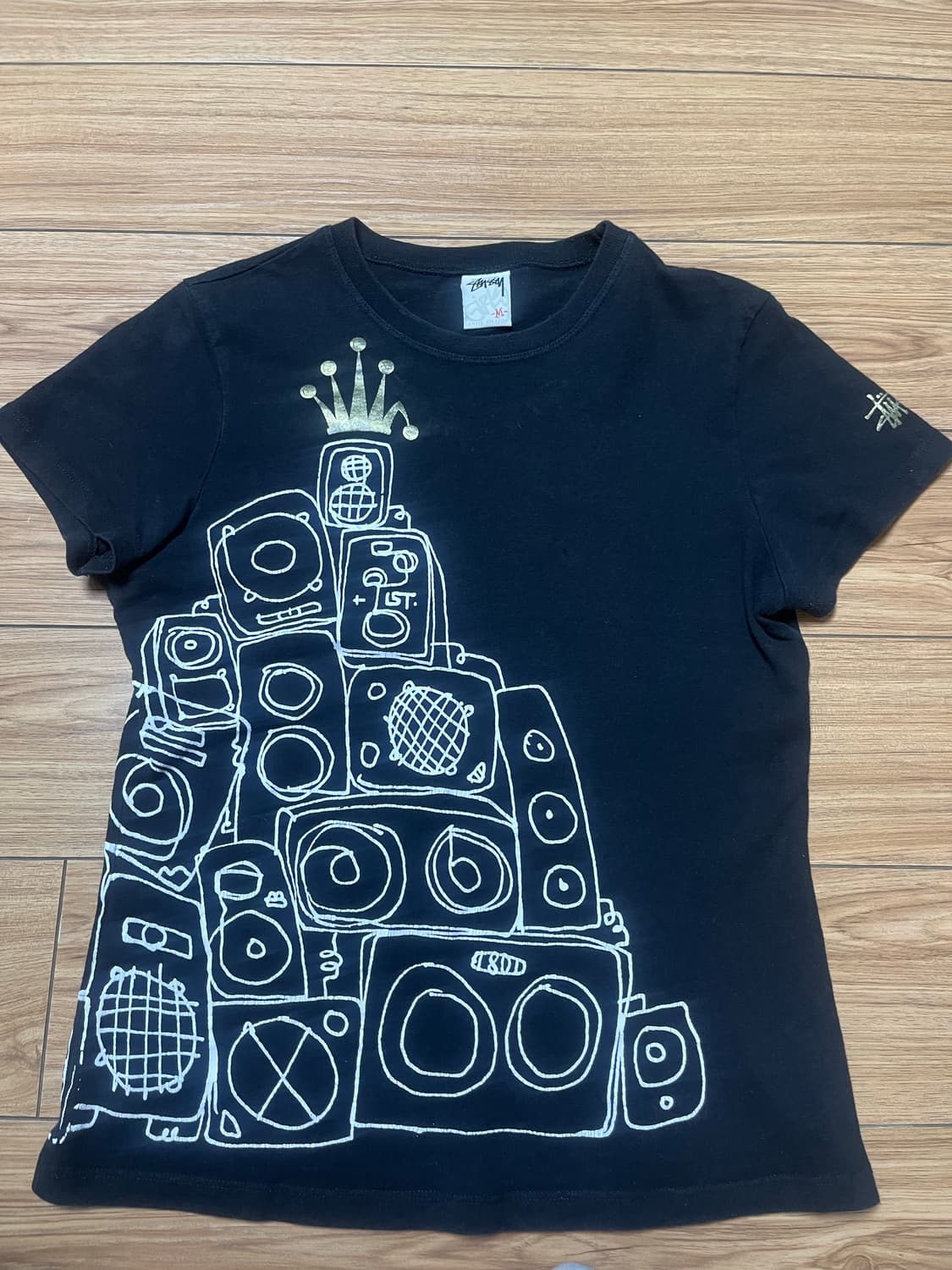 90s USA) 올드 스투시 반팔티 상품이미지1