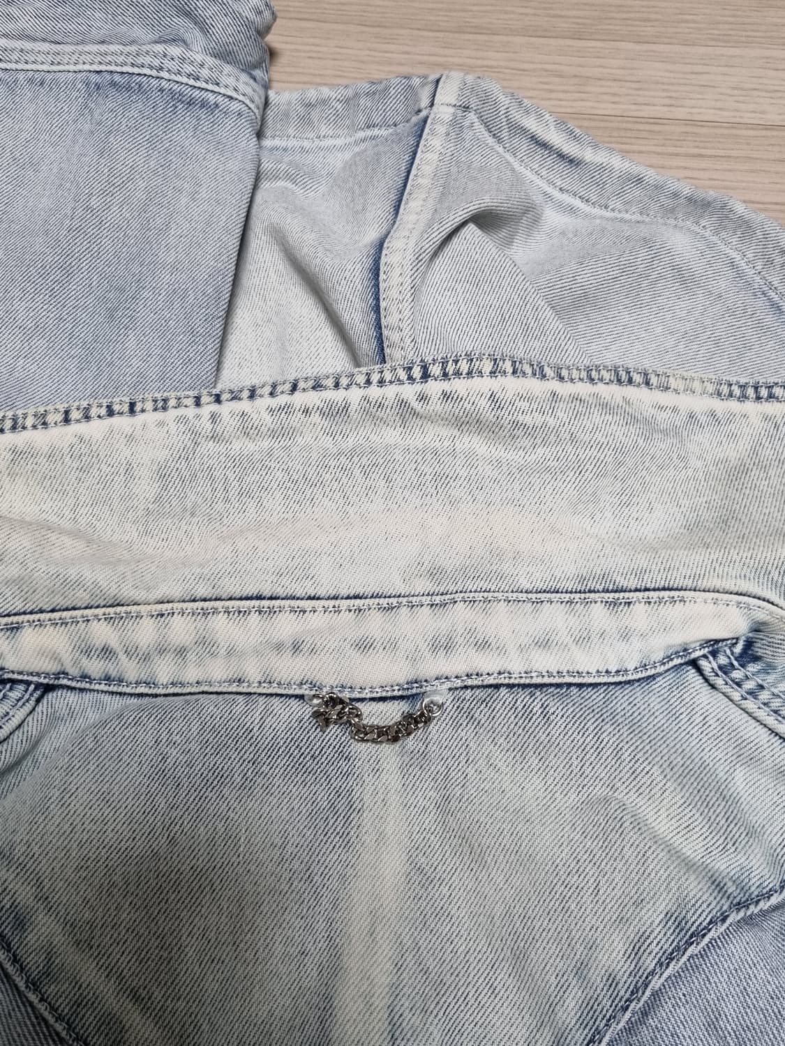 솔리드옴므 워싱 데님자켓 상품이미지3