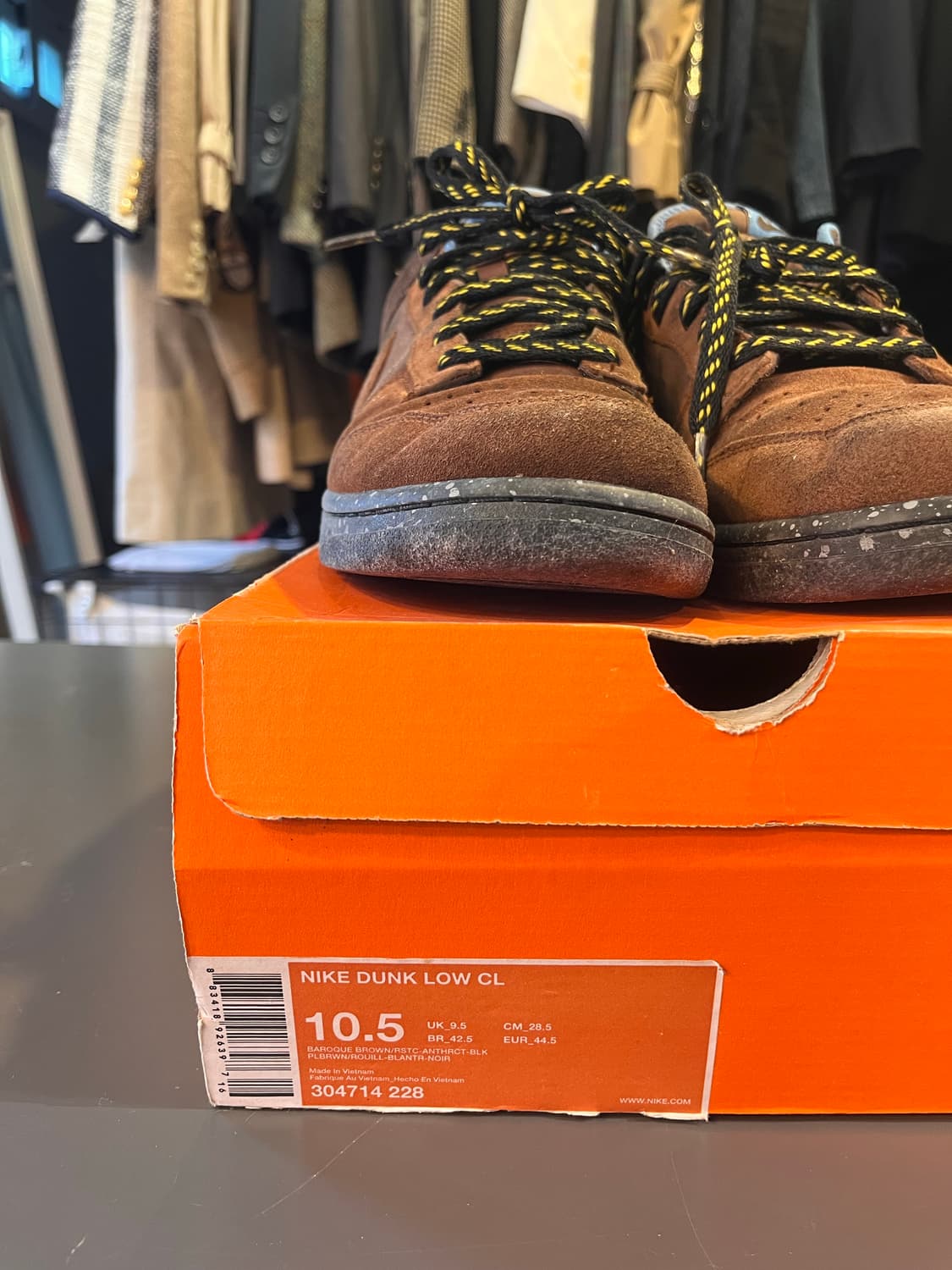 나이키 덩크 로우 브라운(285mm) 상품이미지6