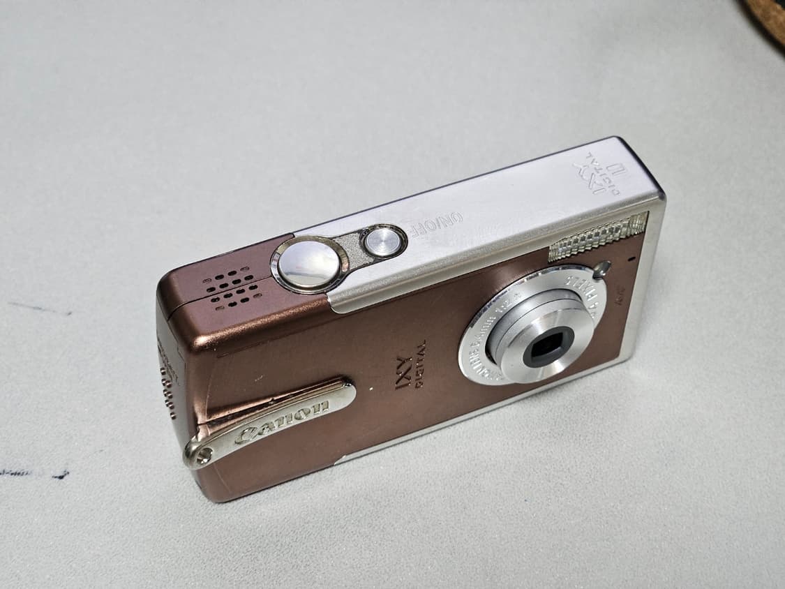 캐논 익서스 i 브라운 빈티지 디카 상품이미지3