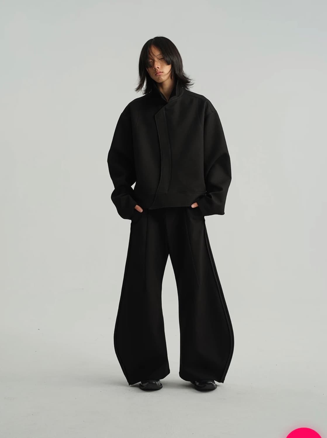 [새제품/L] JCAESAR 플레어핏 트라우저 - 블랙 상품이미지4