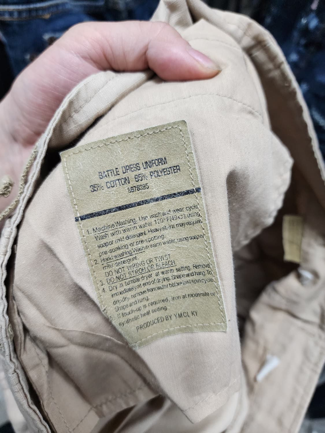 YMCLKY 밀리터리 BDU 카고바지  상품이미지5