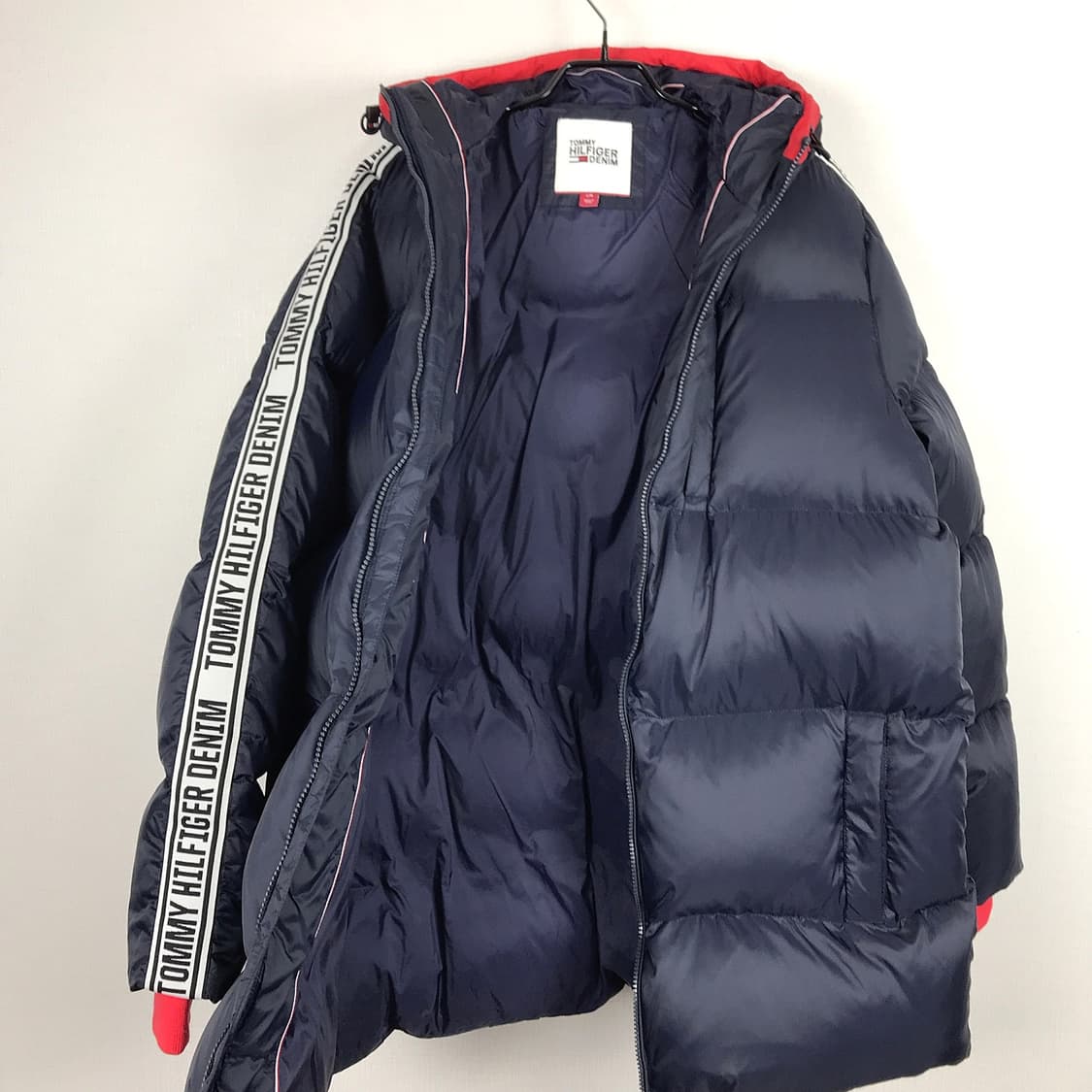 타미힐피거 혜비급 덕다운 패딩 점퍼 남성L 상품이미지6